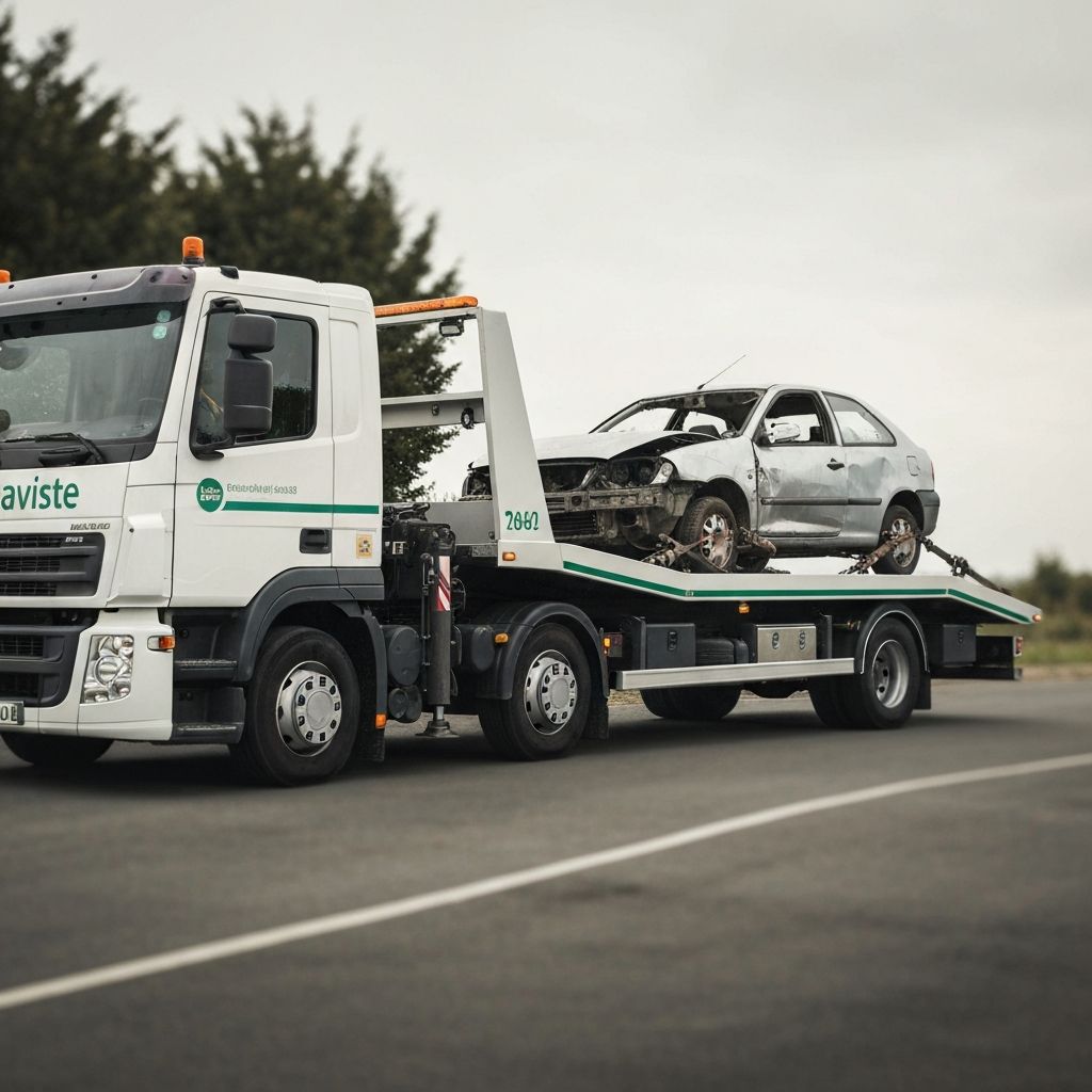 Enlèvement d'épave gratuit : comment ça fonctionne ?