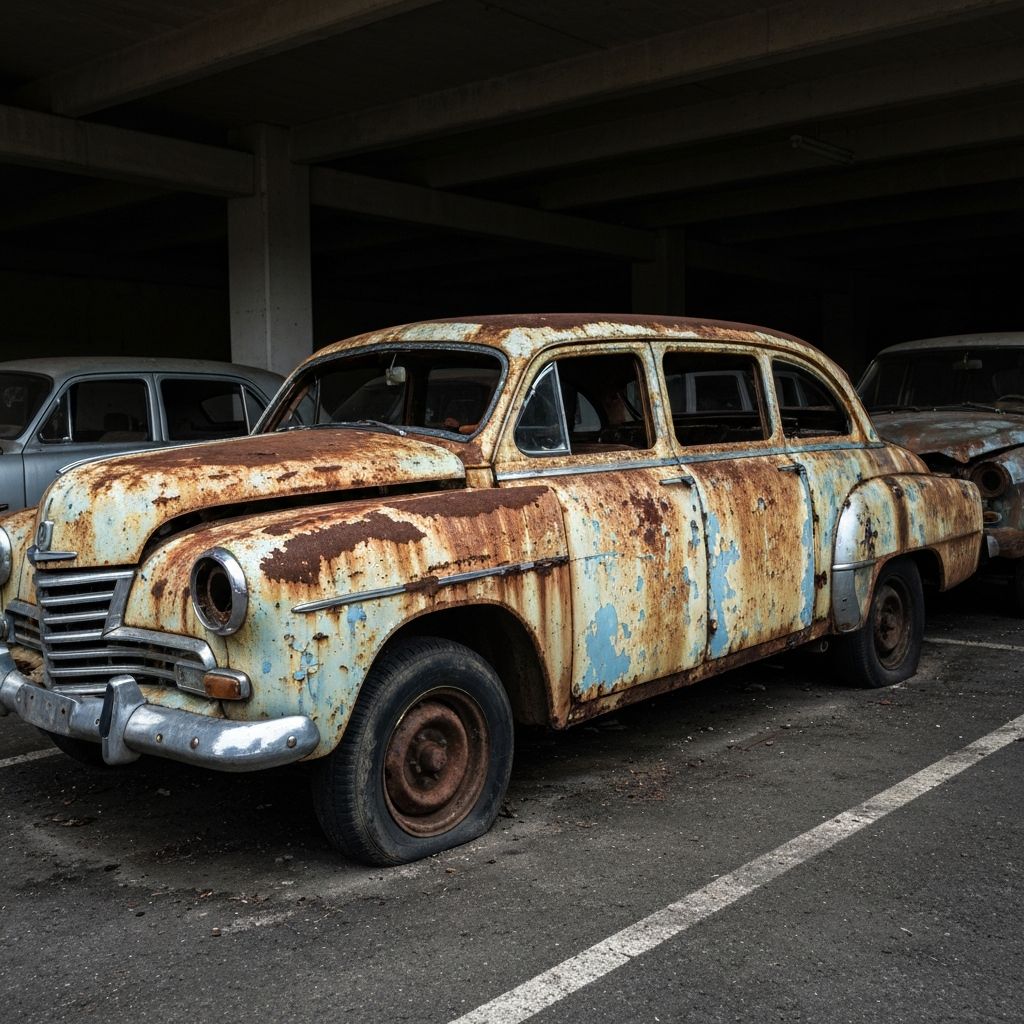 Épave sans carte grise : comment s'en débarrasser légalement ?